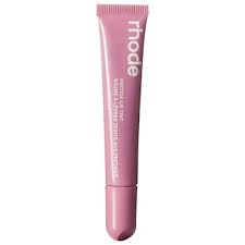 RHODE  PEPTIDE LIP TINT NOURISHING GLAZE COLOR: PRETZEL - SHIMMERY WARM MAUVE + CARAMEL-GLAZED PRETZEL SCENT