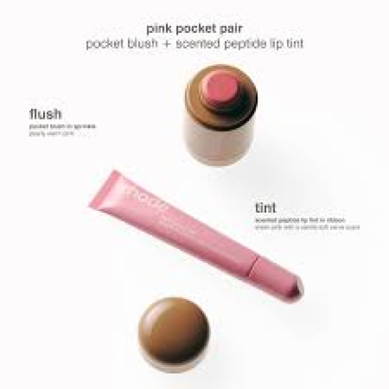 RHODE  POCKET PAIR LIMITED EDITION LIP + CHEEK SET COLOR: SPRINKLE + RIBBON - A PINK PAIR